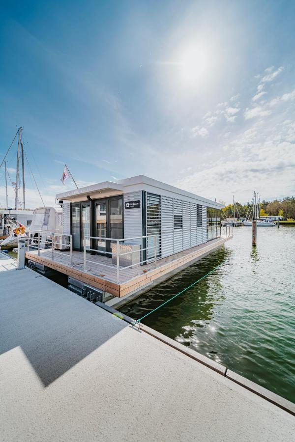 Schwimmendes Ferienhaus "Trinity" Ihr Seahome Auf Der Ostsee Peenemunde Exteriér fotografie