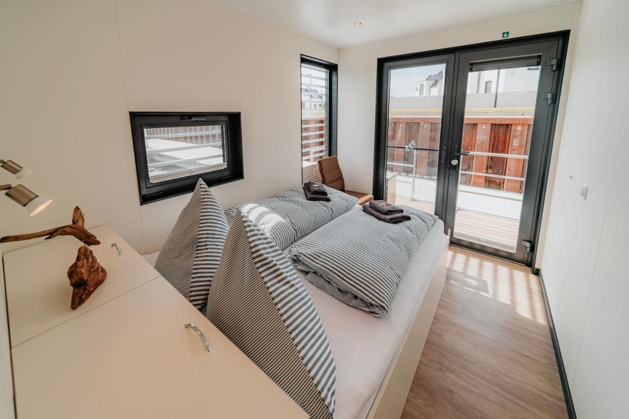 Schwimmendes Ferienhaus "Trinity" Ihr Seahome Auf Der Ostsee Peenemunde Exteriér fotografie